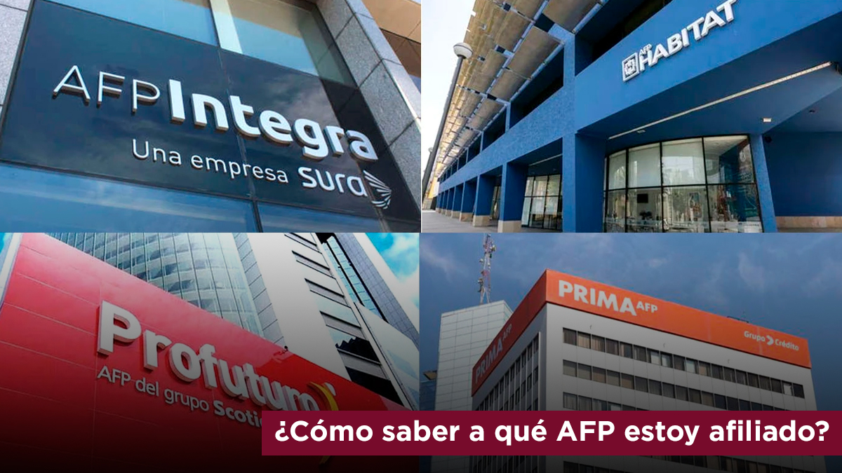 Retiro AFP: ¿Cómo saber a qué AFP estoy afiliado en Perú?