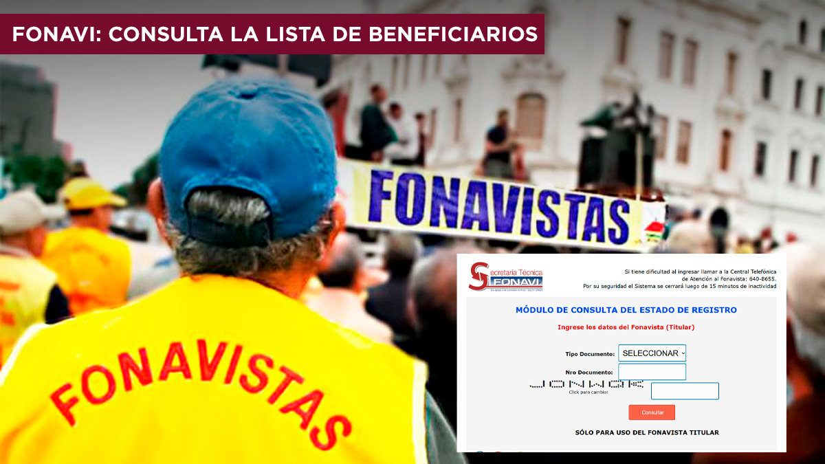 OFICIAL | Fonavi 2023: Link del Padrón y lista oficial de beneficiarios