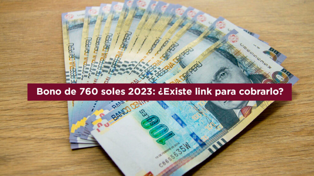 bono 760 soles link consultar con DNI 2023