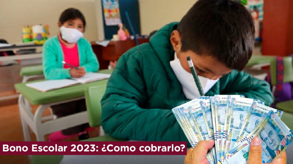 bono escolar 2023 link consulta con DNI