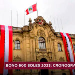 Bono 600 soles 2023 cronograma de pagos Sector Público