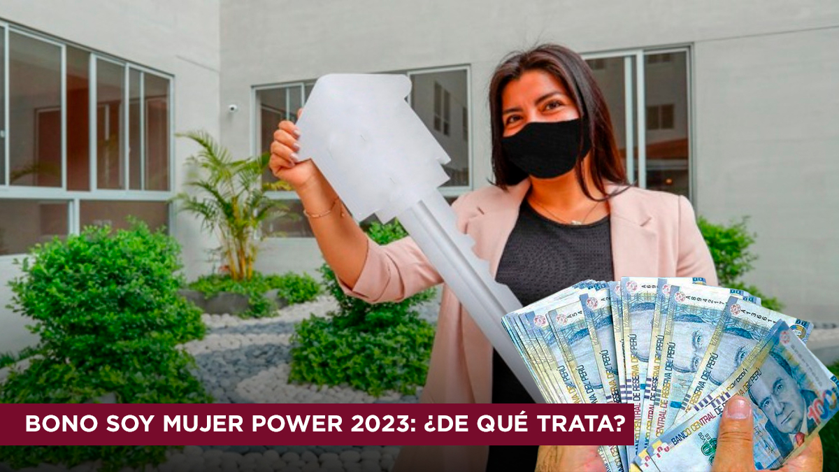 Bono Soy Mujer Power 2023 requisitos link