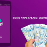 Bono yape 1700 soles 2023 cómo cobrarlo