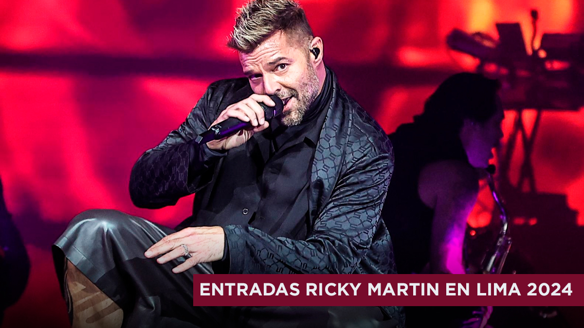 Joinnus Entradas Ricky Martin en Lima 2024