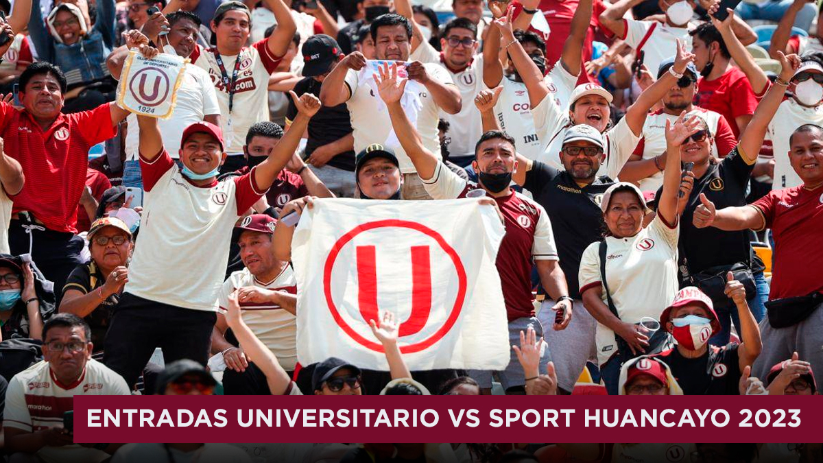Ticketmaster Entradas Universitario vs Sport Huancayo 2023 precios