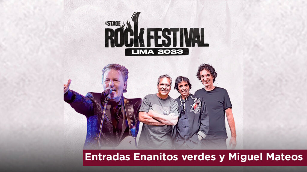 entradas enanitos verdes y miguel mateos en lima 2023