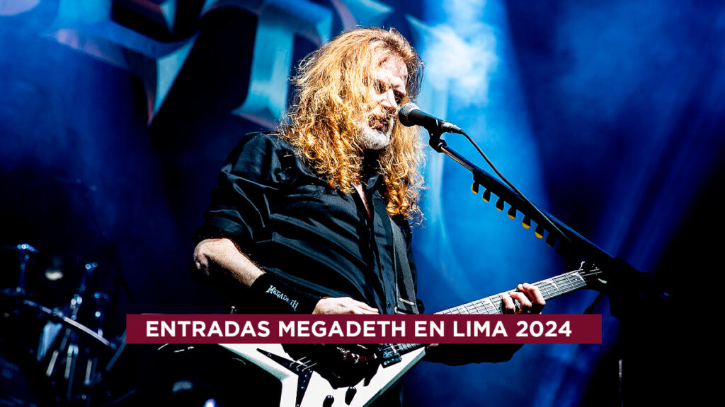 JOINNUS Entradas Megadeth en Lima 2024 Precios oficiales