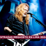 Entradas megadeth en Lima 2024