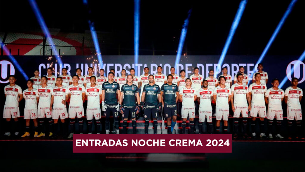 Entradas noche crema 2024 precios