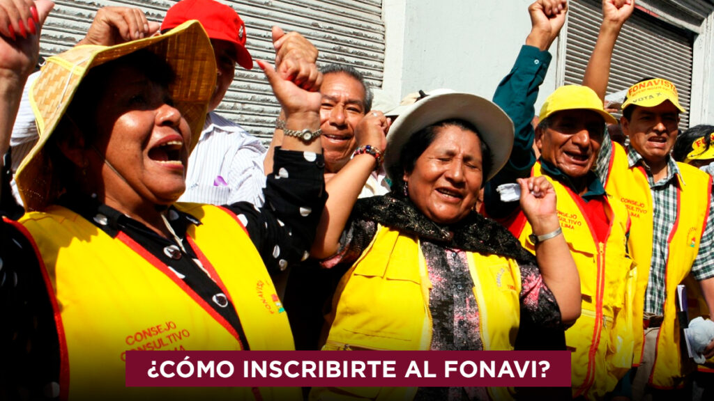 cómo inscribirte al Fonavi 2023