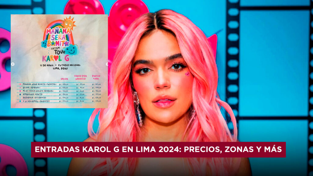 teleticket entradas Karol G en Lima 2024 precios