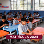 matrícula 2024 link minedu