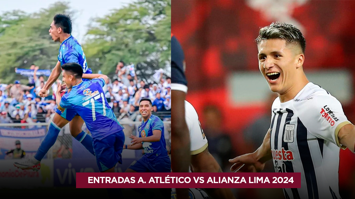 Entradas Alianza Atlético de Sullana vs Alianza Lima 2024 - Precios, zonas y más