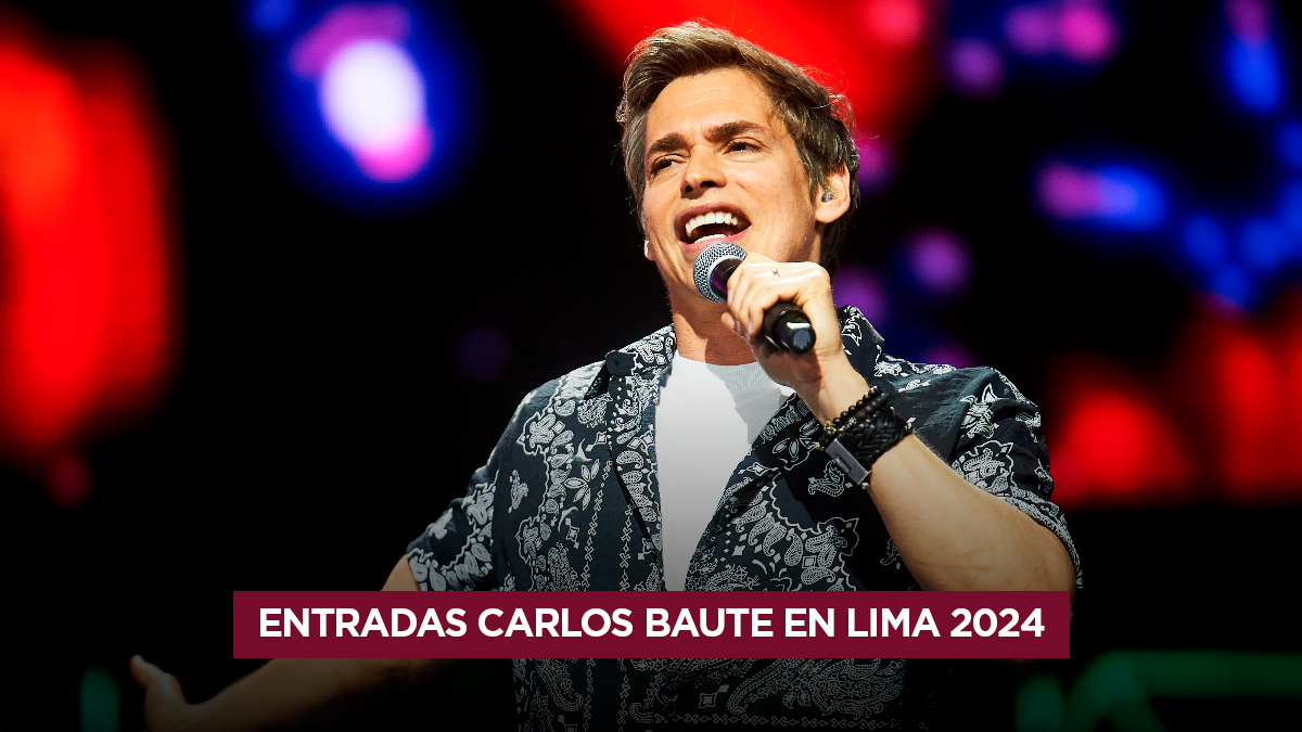 JOINNUS | Entradas Carlos Baute en Lima 2024: Precios, zonas y más